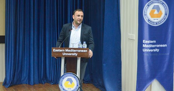 Zeki Çeler Delivered a Talk at EMU