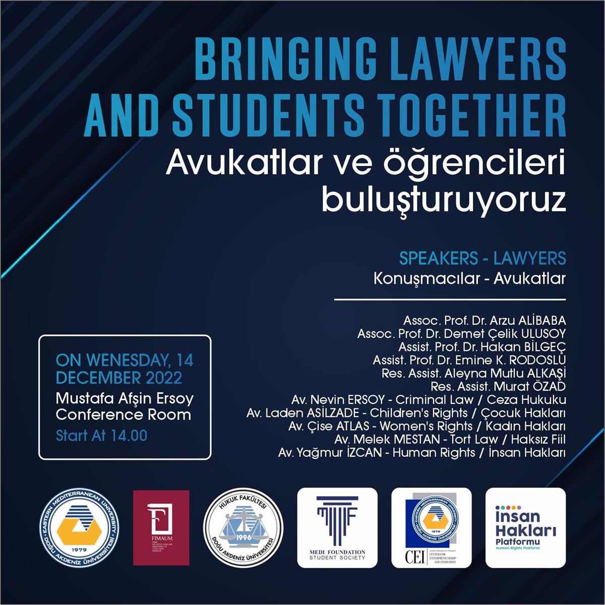 Bringing Lawyers and Students Togather 