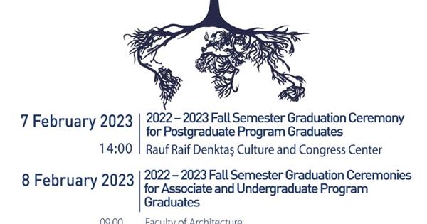 2022 - 2023 Academic Year Fall Semester Graduation Ceremony