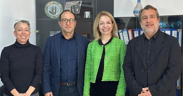 Consul General of Türkiye Ms. Işıl Gürler with Faculty Members