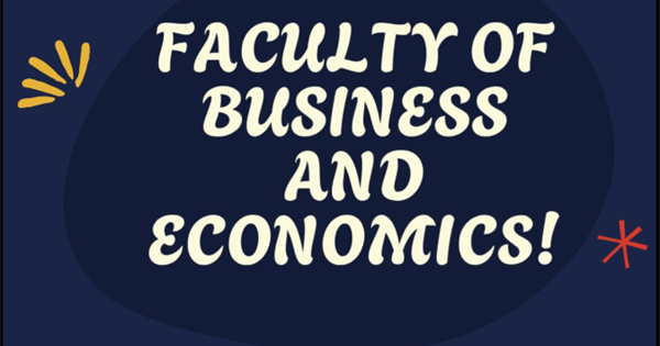 Welcome to Faculty of Business and Economics