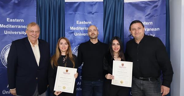 Presentation of Queen’s Certificates in Investment Appraisal & Project Finance
