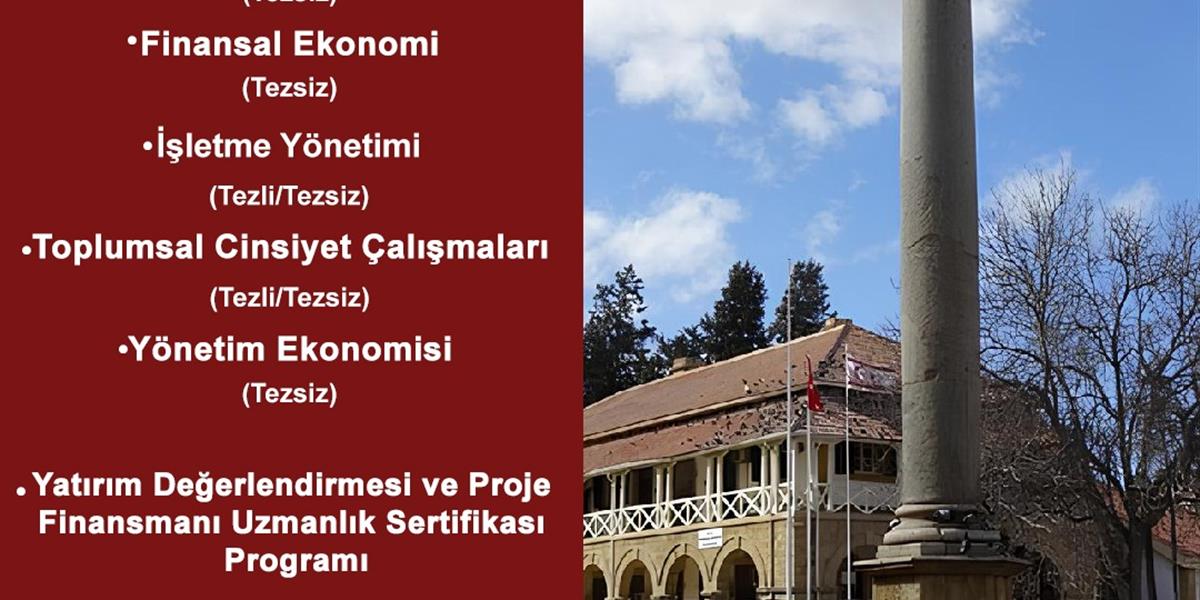 Türkçe Yüksek Lisans (Lefkoşa) Başvuruları Devam Ediyor